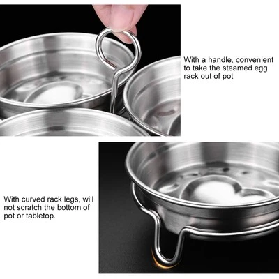 Egg Cooker Stainless Steel Egg Rack Cooker Pressure Cooker Accessories