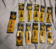 Lots Of 11 HANSON ROUTER BIT INDUSTRIAL QUALITY (DIFFERENT BITS SIZE)