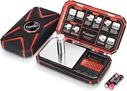 Fuzion TU-X Digital Pocket Scale, 200g/0.01g Digital Gram Scale with 6 Units for Personal Hobbies, Small Food Scale, Jewelry Scale, Powder Scale