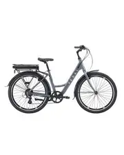 Pedal Comet 2 Step Through Electric Cruiser Bike Lunar Grey