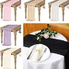 Semi-Sheer Gauze Cheese Cloth Table Setting Vintage Table Cloth Table Runner