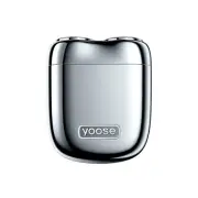 yoose Mini Shaver On-The-Go Portable Alloy Electric Shaver for Men Cordless T...