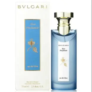 BVLGARI 寶格麗 Eau Parfumée au Thé Bleu 藍茶古龍水 75ml｜期間限定◆秋冬迷人香氛