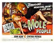 The Mole People poster left John Agar center foreground Cynthi- 1956 Old Photo