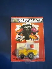 McDonalds Fast Macs Ronald McDonald Pull Back Racer Toy Car Vintage 1985