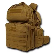 Brown Tactical Rex T-Rex Assault Pack Day Bag Military Army Hiking Backpack