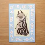 【 繽菇文創 】日本知名插畫家 4LEGS 貓咪明信片美國短毛貓