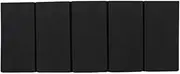 Microphone Isolation Shield Studio Recording Professional Easy to Install Recording Acoustic Microphone Shield, 5 Panels
