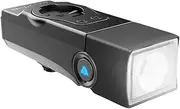 Quick Release 1000 Lumen Bike Front Light by KOM Cycling - Designed for Wahoo and Garmin Mounts with Quarter Turn - 6 Modes, Top or Bottom Mounting, 30 Degree Hinge