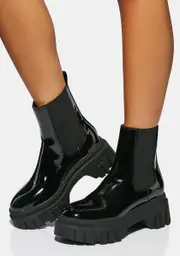 [Chinese Laundry] Jenny Patent Ankle Boots