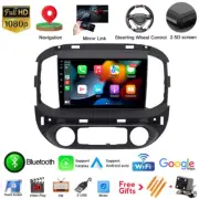 9" Android 10.0 Stereo Radio GPS Navi Carplay WiFi For Chevy Colorado 2015-2017