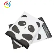 100 PCS Parcel Shipping Bag Satchel Gift Packaging Panda Print Self Adhensive