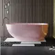 MK 免運 亞克力浴缸 小戶型獨立浴盆 恆溫日式民宿 黑色復古盆 定製浴缸