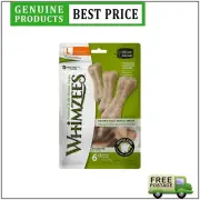 Whimzees Natural RiceBone MediumLarge Value Bag 9s 1 Pack