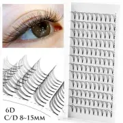 Mink Lash Soft Cluster False Lashes 6D Russian Volume Natural Individual Lashes