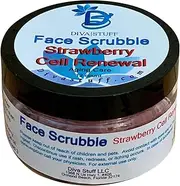 Diva Stuff Strawberry Cell Renewal Face Scrubbies, 12 ct