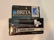 BRITA Water Bottle Replacement Filters 2 Pack Fits Hard-Sided Sport Bottles NIP