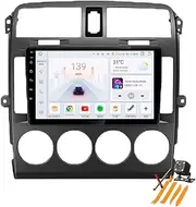 Car Stereo Android 13.0 Radio for KIA Carnival 2002-2008 GPS Sat Navigation 9'' Touchscreen DVD Multimedia Video Player FM BT Receiver with Carplay 4G 5G WiFi DSP SWC,Black,M6 Pro Plus3