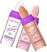 Beatifufu 3pcs Highlight Pat Powder Fairy Highlight Patting Face Highlighter Body Highlighter Makeup Stick Face Glitter Makeup Highlighter Glitter for Shimmering Powder Plastic Trimming Voss