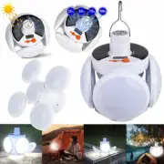 Folding Solar Lamp Solar LED Torch USB Rechargeable Night Light Outdoor Camping