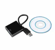 USB 3.0 to VGA Video Graphic Card Display External Cable Adapter for Win 7/8/10