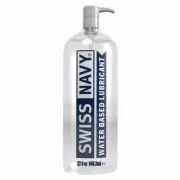 Swiss Navy Water Based Lubricant 32oz/946ml - Best Sellers Body Care Lubrican...