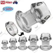 Hollow Butt Anal Plugs With Matched Stopper Tunnel Anus Expander Enema Sex Toys