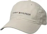 [Tommy Hilfiger] Men's Logo Dad Baseball Cap