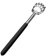 Generic Bear Claw Telescopic Back Scratcher, Extendable Metal Claw Massager (Black)