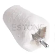 2.2" Cone Tapered Rotary Weave Cotton Polishing Buffing Wheel 1/4" Shank Brush