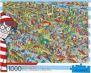 AQUARIUS Where's Waldo Dinosaurs 1,000pc Puzzle