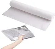 macto Range Hood Filter Replacement, 18.11 * 393.7in Grease Filter Rangehood, Oil Proof Range Hood Paper, Kitchen Range Hood Filter for Odor Filtering, Absorbing Oil Fumes