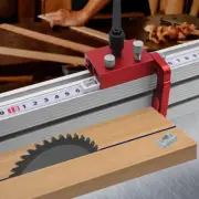 Adjustable Fence Flip Stop Miter Track Alloy Steel T Slot Accurate Length Tool