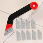 Grout Removal Tool Angled Grout Saw High Performance Premium Seam Cleaner for