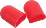 1 Pair Bike Brake Lever Protector Silicone Handlebar End Caps for Mountain and Road Bikes Durable Flexible Easy Installation Stylish Decoration Protects Brake Levers from Scratches