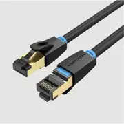 Vention IKABH Cat8 SFTP Patch Cable - 2m - Black Shielded [IKABH]