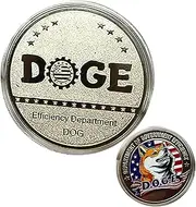 Dog Virtual Coin, Rust-Proof Commemorative, Funny Creative Metal Crafts, Souvenir Collectible Gift, For Family Friends Colleagues, Collectibles Dog Coin
