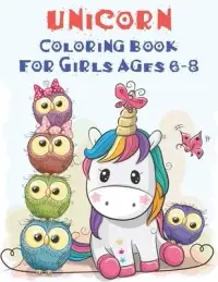 在飛比找博客來優惠-Unicorn Coloring Book For Girl