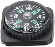 Yardwe 10pcs Portable Outdoor Hiking Compass Multifunctional Map Reading Tool for Camping Fishing Hunting