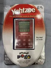 Yahtzee Pocket Pogo Handheld Electronic Game Hasbro Parker Brothers 2009 Sealed