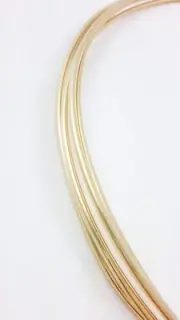 22 Gauge, 14/20 Yellow Gold Filled Wire Half Hard Round 14K Gold Filled Made ...