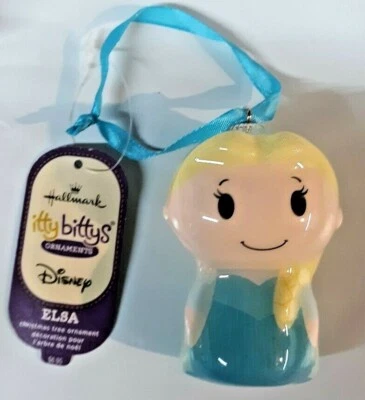 Hallmark 2015 Itty Bittys Disney Frozen Elsa Ornament