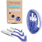 Tick Twister ClipBox Case of 3 Tick Removers for Dogs, Cats, Horses and Man – Made in France