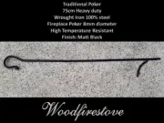 FIREPIT Fireplace POKER TOOL Wrought Iron - -Australia Stock - POKER - L75cm BL