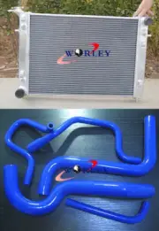 3ROW ALLOY ALUMINUM RADIATOR & HOSE FOR Holden Commodore VN VG VP VR VS V6 3.8L