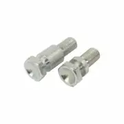 BIKE IT KAWASAKI TYPE PADDOCK STAND BOBBINS 12MM 1.25 PITCH IN SILVER