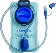 TANNOZHE Hydration Bladder 2&3Litre Leak Proof Water Bladder,BPA Free Hydration Pack Replacement,Sports Travel Reservoir Hydration Bag Pack Hiking Outdoor, Blue 1.5litre, 18*10*1.8, Trekking Backpack