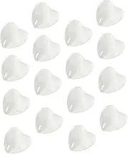 Happyyami Base and Top Coat Nail Polish Display Heart for Nails Holder Polish Board Display