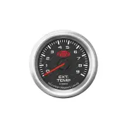 SAAS Electronic Exhaust Temp Gauge 52mm Black Face Muscle Series 3