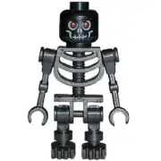M638 Lego Castle Fantasy Era - Black Skeleton Warrior Minifigure from 7094 NEW